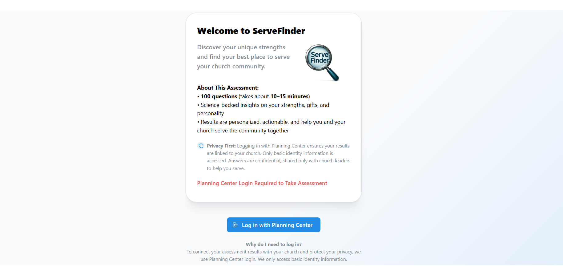ServeFinder preview